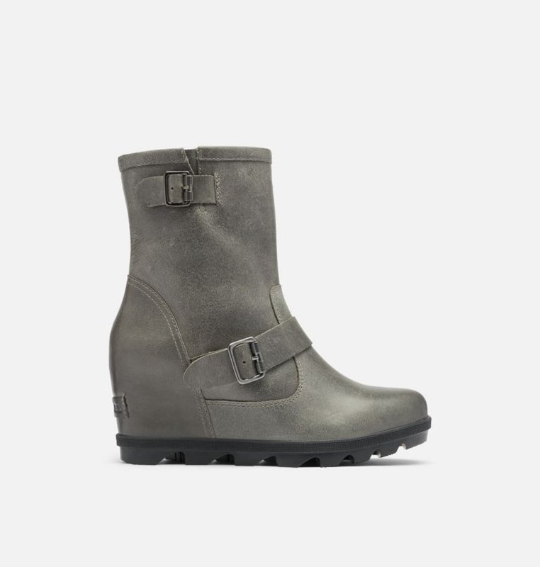 Wedges Sorel Mujer - Joan Of Arctic™ Ii Moto Boot Gris - 48720-MGRA